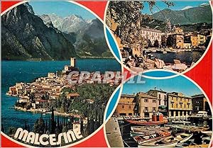 Carte Postale Moderne Malcesine Lac de Garda