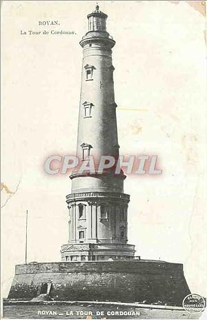 Carte Postale Ancienne Royan la tour de cordouan