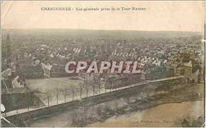 Carte Postale Ancienne Charleville vue générale prise de la Tour Manten