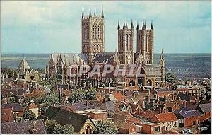 Carte Postale Moderne Lincoln Cathedral