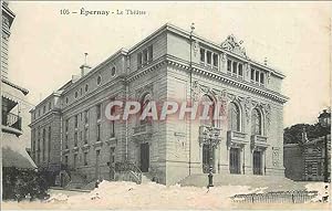 Carte Postale Ancienne Epernay le Théâtre