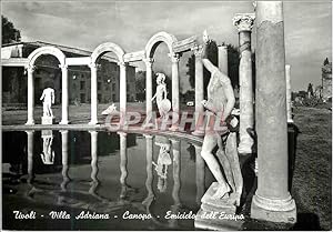Carte Postale Moderne Tivoli Villa Adriana Canopo Emiciclo dell'Euripo Hemycicle de l'Euripe