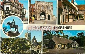 Carte Postale Moderne Historic Hampshire Tudor House Southampton West Gate Winchester Angel Inn A...