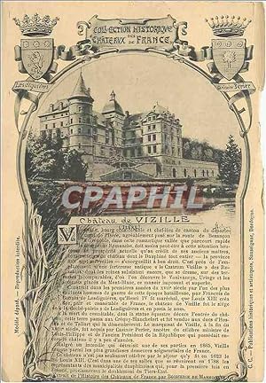Carte Postale Ancienne Château de Vizille