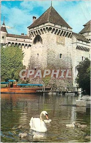 Carte Postale Moderne Château de Chillon