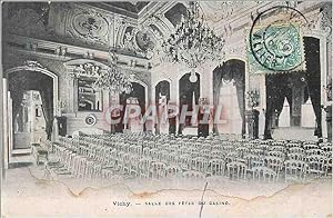 Carte Postale Ancienne Vichy salle des fêtes du casino