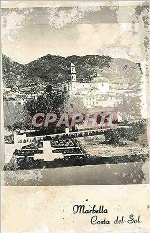 Carte Postale Ancienne Marbella Costa del Sol Vista Parcial