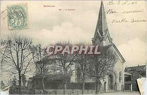 Carte Postale Ancienne Bellevue L'Eglise