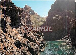 Carte Postale Moderne Corse île de Beaute Souvenir de la Reserve Naturelle de Scandola