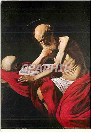 Carte Postale Moderne Pinacoteca de Montserrat San Jeronimo Michelangelo Merisi da Caravaggio (15...