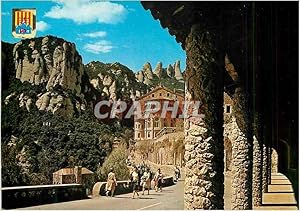 Carte Postale Moderne Montserrat Abside du Basilique