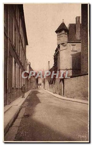 Langres - Petits Tableaux de Langres - Les Vieilles Rues - la Rue Claude Gilot - Carte Postale An...
