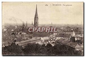 Mulhouse Carte Postale Ancienne vue générale