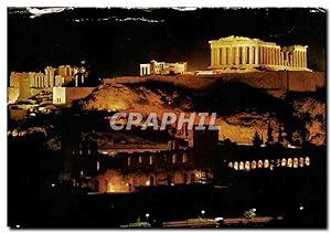 Grece Greece Carte Postale Ancienne Athenes Athens Acropole