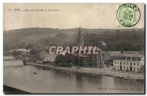 Belgique - Belgien - Belgium - Esneux - Tilff - Quai de L'Ourthe et Panorama - Carte Postale Anci...