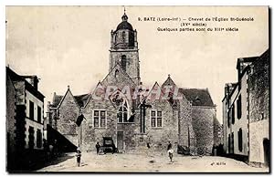 batz - Chevet de l'Eglise St Guenole - Quelques parties sont du XIII siecle - Carte Postale Ancienne