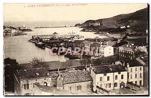 Port VEndres Carte Postale Ancienne Quai de la Douane