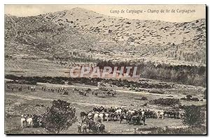 Marseille - Camp de Carpiagne - Champ de Tir de Carpiagnon - Carte Postale Ancienne