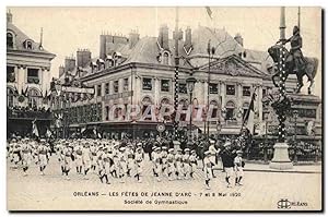 Orleans Carte Postale Ancienne FEtes de Jeanne d'arc 7 et 9 mai 1920 Societe de Gymnastique (sport)
