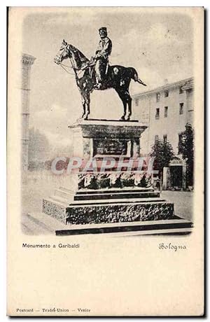 Italia - Italy - Italie - Bologna - Monumento a Garibaldi - Carte Postale Ancienne