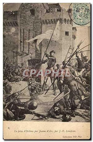 Orleans - La Prise d'Orleans par Jeanne d'Arc - Carte Postale Ancienne