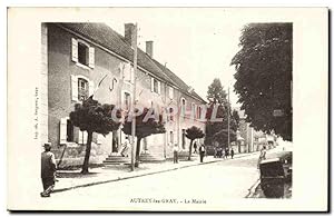 Autrey les Gray - La Mairie - Carte Postale Ancienne
