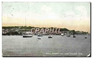 Grande Bretagne Great Britain Carte Postale Ancienne West Cowes from the EAst Cowes Isle of Wight