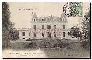 Preuilly sur Claise - Château de Vinceuil - Carte Postale Ancienne