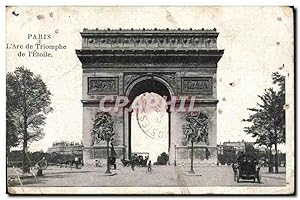 Paris Carte Postale Ancienne Arc de Triomphe du Carrousel