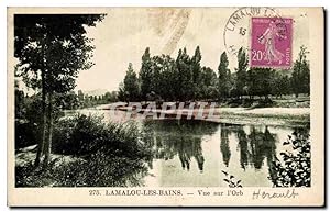 Carte Postale Ancienne Lamalou les Bains vue sur l'orb