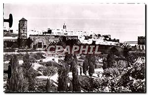 Carte Postale Semi Moderne Maroc Rabat La pointe des oudaias vue des jardins