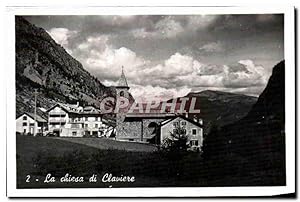 Italie italia Carte Postale Semi Moderne La Chiesa de Claviere