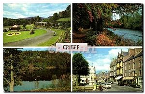 Carte Postale Semi Moderne Great Britain Crieff Macrosty Park Lady Mary's walk ochtertyre Loch Ja...