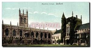 Carte Postale Ancienne Magdalen College Oxford