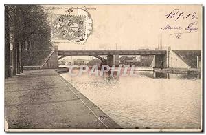 Carte Postale Ancienne Reims Pont d'Epernay
