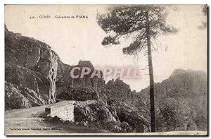 Carte Postale Ancienne Corse Corsica Calanches de Piana