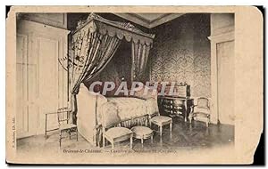 Carte Postale Ancienne Brienne le Château Chambre de Napoleon 1er