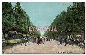 Marseille - Le Prado - Carte Postale Ancienne