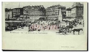 Marseille - Le Quai de la Fraternite - Carte Postale Ancienne