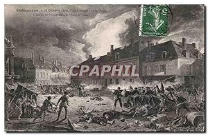 Carte Postale Ancienne Châteaudun 18 octobre 1870 Le combat sur place