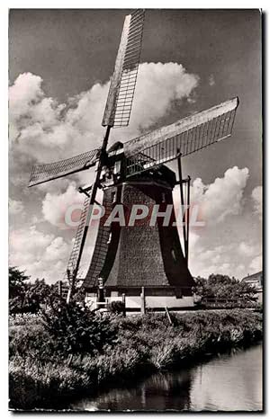 Pays Bas - Holland - Nederland - Windmolen - moulin - windmill - Carte Postale Ancienne