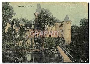 Carte Postale Ancienne Château de Cleron