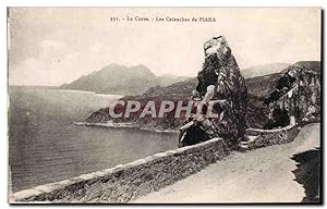 Carte Postale Ancienne Corse Corsica Les calanches de Piana