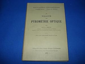 Traité de Pyrométrie Optique