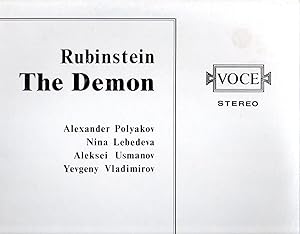 The Demon - Opera in Three Acts [3-LP RECORD BOX SET]