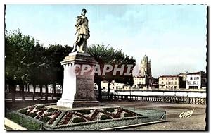 Saintes - Statue Bernard Palissy - Carte Postale Ancienne
