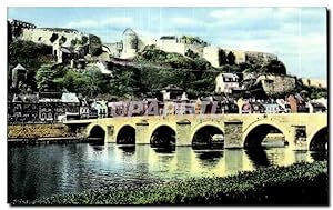 Carte Postale Ancienne Belgique Namur Pont et citadelle