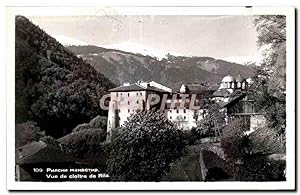 Carte Postale Ancienne vue de cloître de Rila Bulgaria Bulgaria