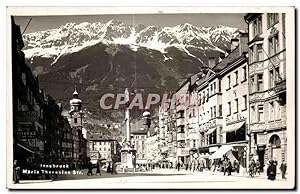 Carte Postale Ancienne Innsbruck Meria Thereslen Str