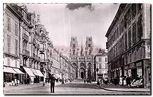 Carte Postale Ancienne Orleans La Rue Jeanne d'Arc et la Cathédrale Joan of Are's Streot and the ...